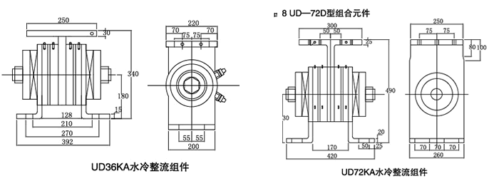 UD-36D型組合元件